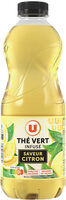 Boisson thé glacé vert saveur citron - Bouteille 1L