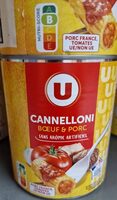 Cannelloni porc boeuf VBF, boîte 800g