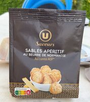 Biscuits sablés apértifs pur beurre au comté AOP 100g