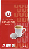 Café dosettes TRADITION ROBUSTA N°6 - x40