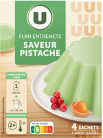 Flan Entremets Saveur Pistache