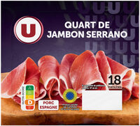 Quart de jambon serrano