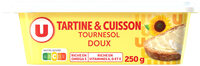 Margarine allégée au tournesol 60%MG, barquette 250g