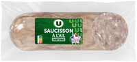 Saucisson à l'ail nature - 300g