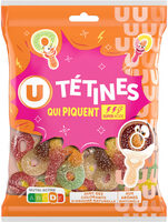 Bonbons gélifiés tétines - sachet de 250g