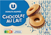 Gâteaux Doonuts nappés chocolat au lait, paquet 180g