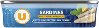 Sardines citron basilic boîte 1/5 135g