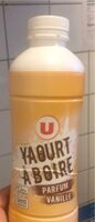 Yaourt à boire, parfum vanille