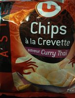 Chips à la crevette saveur thaï
