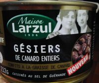Gésiers de canard entiees