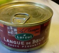 Langue de boeuf sauce piquante