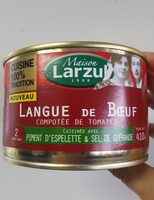 Langue de boeuf compotee de tomates
