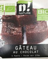 Bio N! nature gateau chocolat