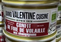 Confit De Foie De Volaille Aux Champignons