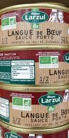 Langue de bœuf sauce porto