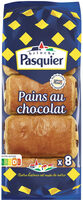Pain au chocolat pasquier x8