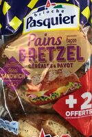 Pains bretzel céréales pavot