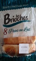 Les Brioches 8 Pains au Lait