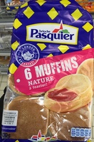 6 Muffins nature à toaster
