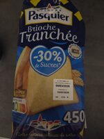 Brioche Tranchée -30% De Sucres