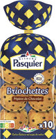 Brioches aux pépites de chocolat