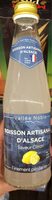 Boisson artisanale d’alsace citron