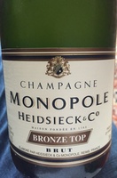 Champagne Monopole Bronze top