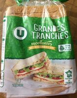 Pain de mie Grandes tranches aux cereales