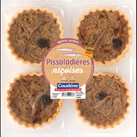 Coudène, Pissaladières, les 4 tartelettes 440 g