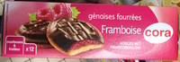 Génoises fourrées Framboise