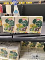 Jus De Raisin, Pack De 6 Fois 20 Centilitres, Marque Cora