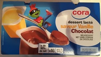 Dessert lacté saveur Vanille Chocolat