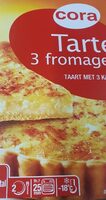 Tarte 3 fromages