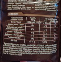 Chocolat noir 72% Cacao