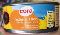 Miettes de Thon à l'huile de tournesol