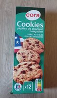 Cookies pepites de chocolat nougatine