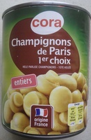 Champignons de Paris 1er choix