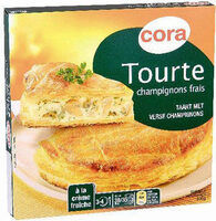 Tourte Aux Champignons, 500 Grammes, Marque Cora