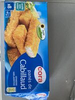 Tranches De Panées De Cabillaud 400g