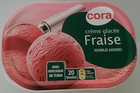 Crème glacée Fraise