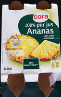 100% Pur jus d'ananas