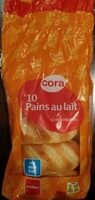 Pains au lait (x 10) aux oeufs frais 350 g