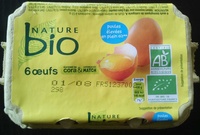Œufs bio nature