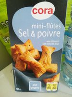 Mini flutes salees
