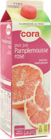 Pur jus de pamplemousse rose