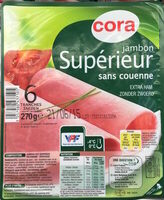 Jambon supérieur sans couenne