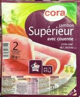 Jambon supérieur avec couenne