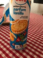Goûters fourrés ronds parfum vanille
