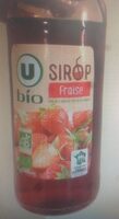 Sirop de fraise U bio