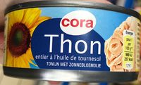 Thon entier à l'huile de tournesol